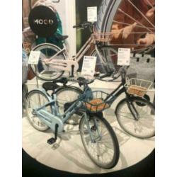Alpina Mood kinderfiets Blue Grow, Black Matt meisjesfiets