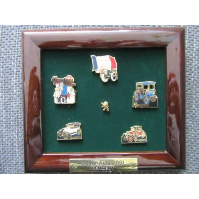 Peugeot pins set uit 1991