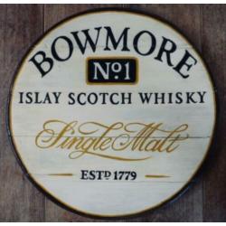 Handgeschilderd pub bord/Schotse whisky/Bunnahabhain/whiske