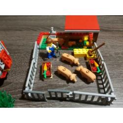 Lego city 7684 tractor en varkensboerderij