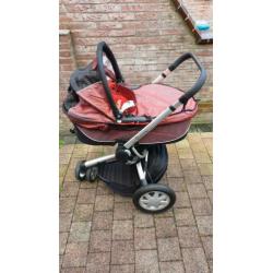 Quiny speedy sx dreami rood metallic complete set