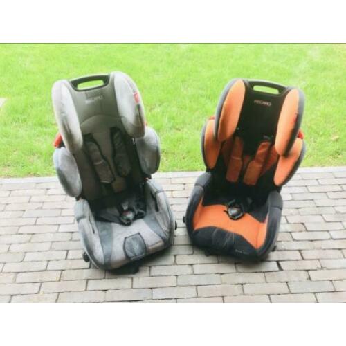 2x recaro kinderstoel young sport