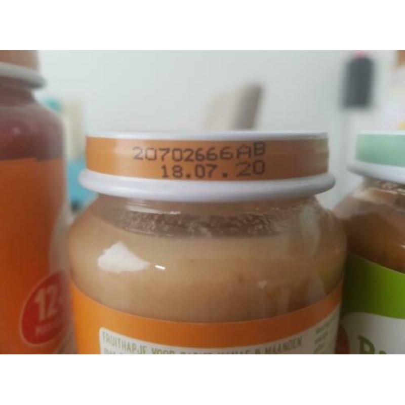 Gratis 3 potjes Biologisch Maaltijdhapje / Fruithapje