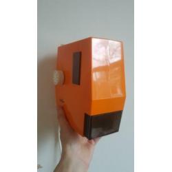 Koffiemaler retro oranje