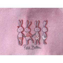 Petit Bateau boxpak maat 68 - roze - baby meisje
