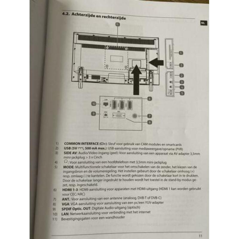 Ultra HD Smart-tv (49”) met garantie