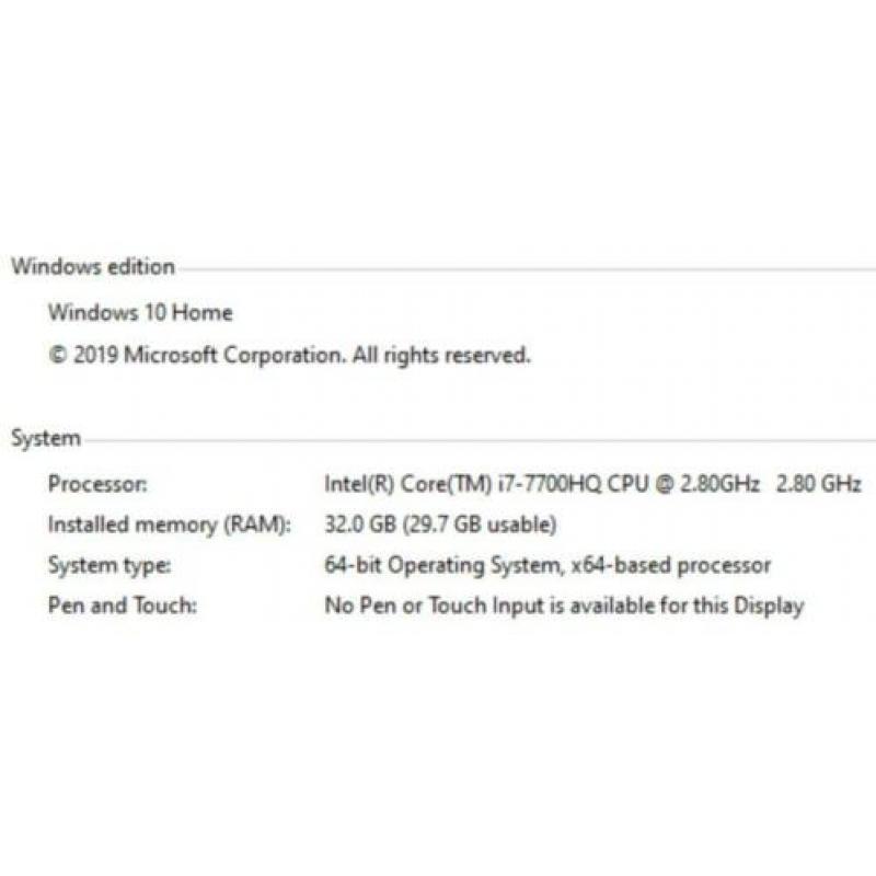 BTO Gaming/Editing Laptop DDR4 32GB RAM 15 Inch
