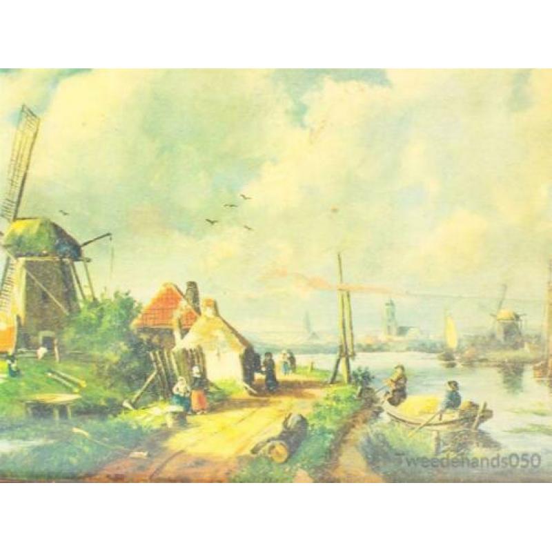 Schilderij prent landschap 84201