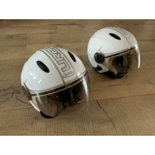 Nette witte urban helmen maat XS/S