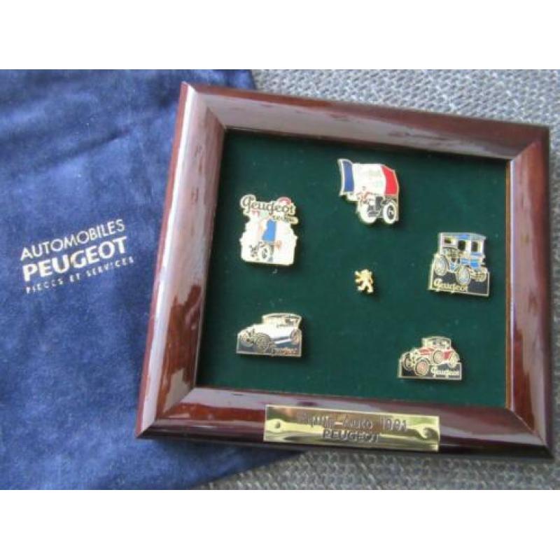Peugeot pins set uit 1991