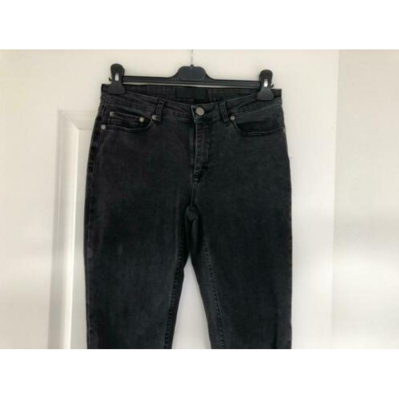 Samsoe skinny jeans W28 / L34 zwart/donkergrijs stretch