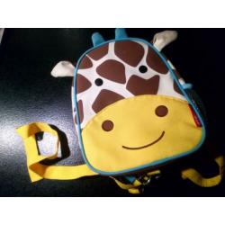 Stoere Skip Hop peuter rugzak giraffe (met veiligheidslijn)