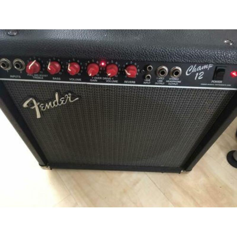 Fender champ 12 te koop!