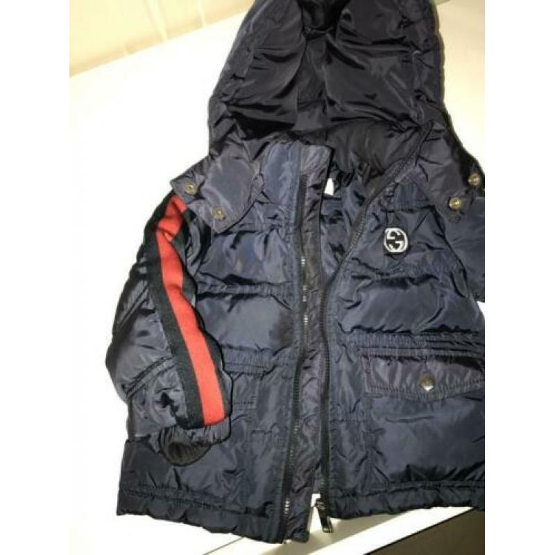 Gucci winterjas 9-12 maanden! NIET GEDRAGEN, te klein gekoch