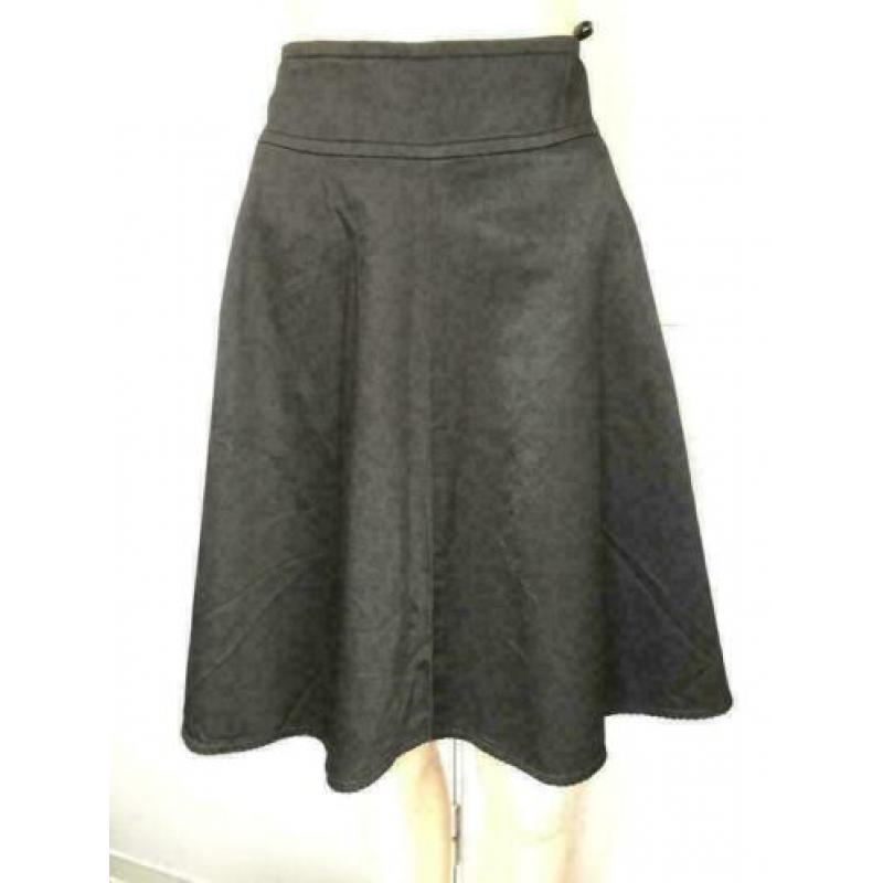 C1048 VANILIA maat 34=XS zwart rok rokje