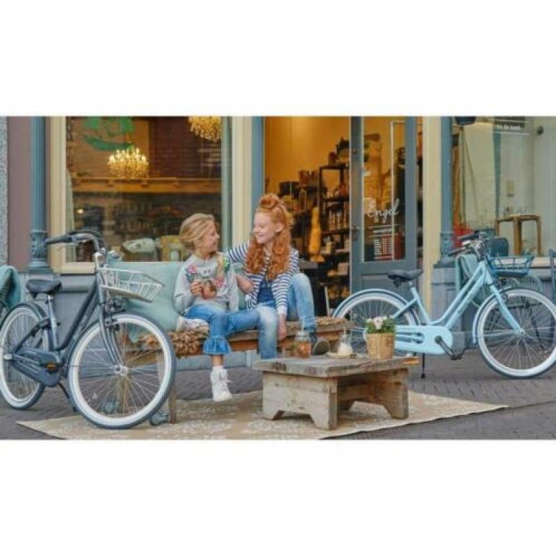 Alpina Mood kinderfiets Blue Grow, Black Matt meisjesfiets