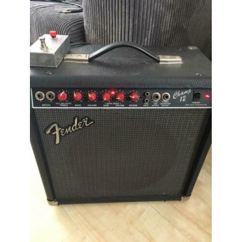 Fender champ 12 te koop!