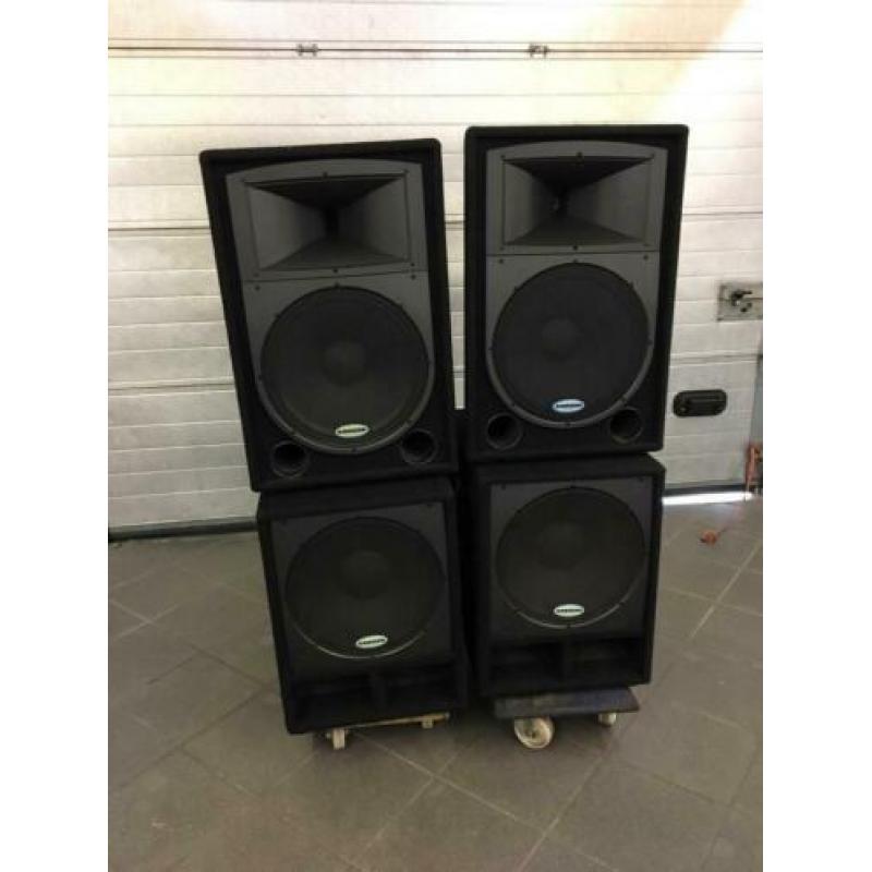 Mooie samson speaker set