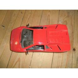 Rode Lamborghini Diablo modelauto
