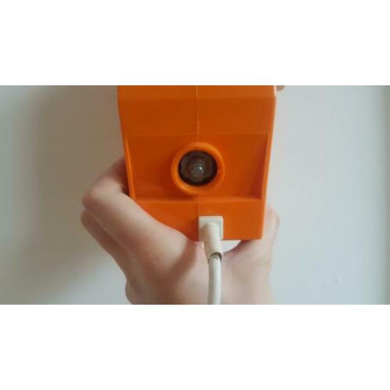 Koffiemaler retro oranje