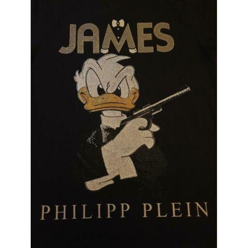 100% ORIGINEEL Philipp Plein "JAMES" T-shirt maat XL