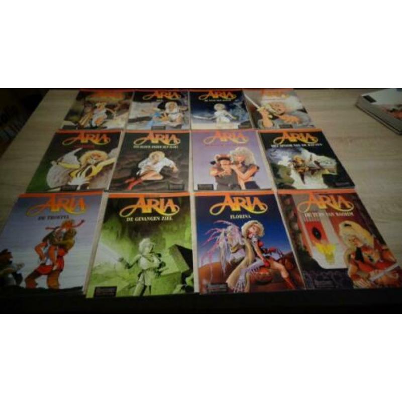 Aria stripboeken 24 stuks (zeer) goede tm zgan staat