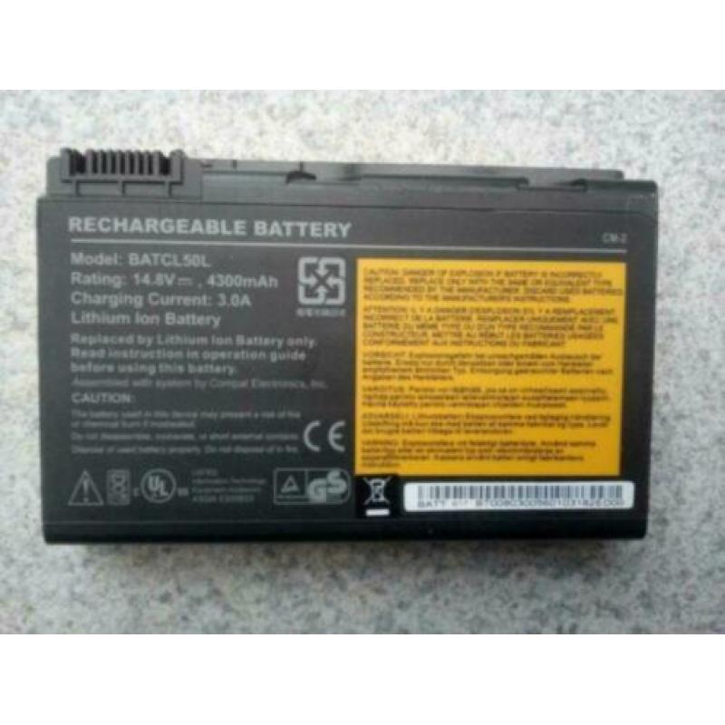 div. batterijen voor laptops