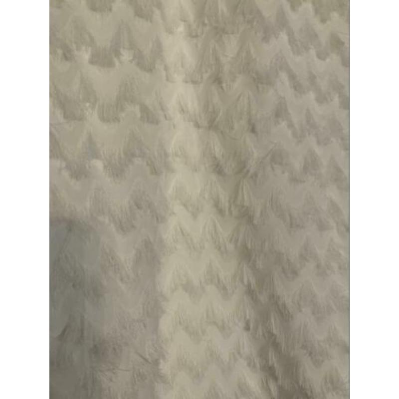 Witte blouse met v hals maat l zara costes franjes blousje