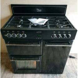 Z.G.A.N Belling Fornuis met drie ovens 90 cm breed