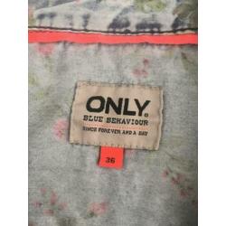 Only blouse met bloemenprint maat 36