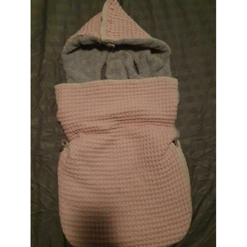 Koeka voetenzak Oslo Teddy roze