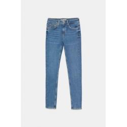ZARA Jeans Premium 80' Skinny Bering Bleu mt 40 nieuw