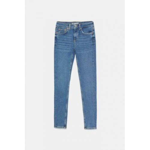 ZARA Jeans Premium 80' Skinny Bering Bleu mt 40 nieuw