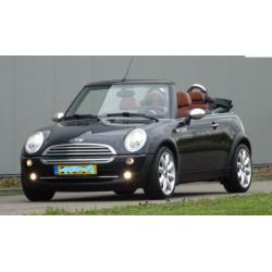 Mini Mini 1.6 16V Cooper Cabrio 2007 Zwart