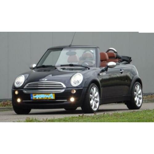 Mini Mini 1.6 16V Cooper Cabrio 2007 Zwart