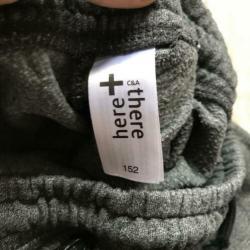 Grijze joggingbroek | C&A | Maat 152
