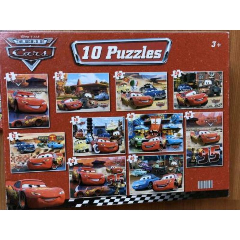 Cars spellen en puzzels