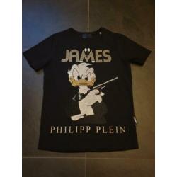 100% ORIGINEEL Philipp Plein "JAMES" T-shirt maat XL