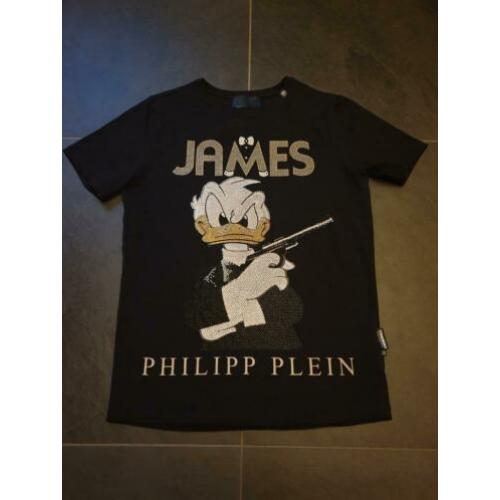 100% ORIGINEEL Philipp Plein "JAMES" T-shirt maat XL