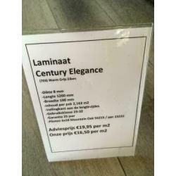 Laminaat Century Elegance 8mm Warm grijs eiken 703