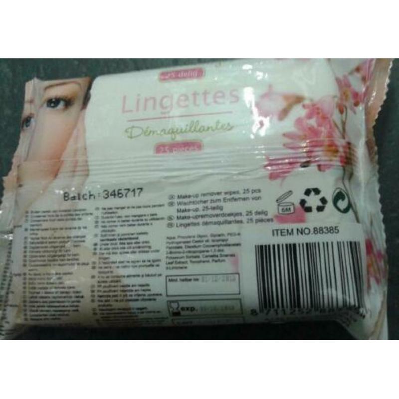 Make up remover doekjes