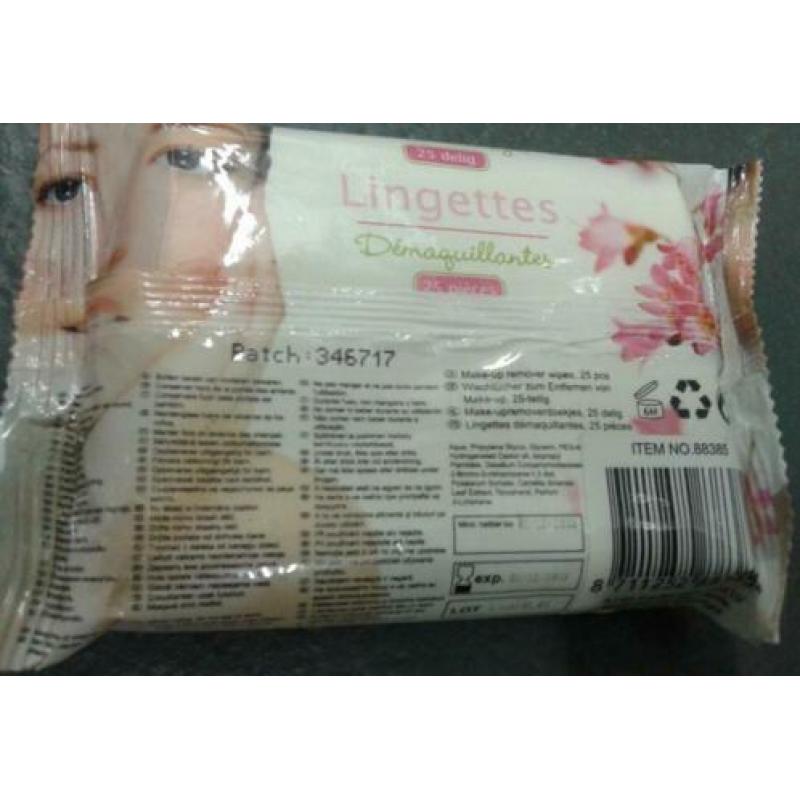Make up remover doekjes