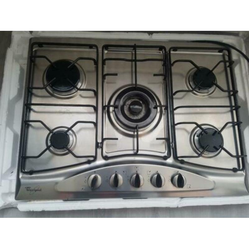 whirlpool gaskookplaat 5 pits inbuw 67x50
