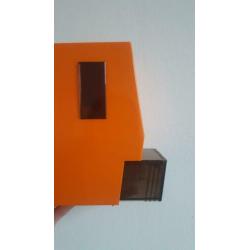 Koffiemaler retro oranje