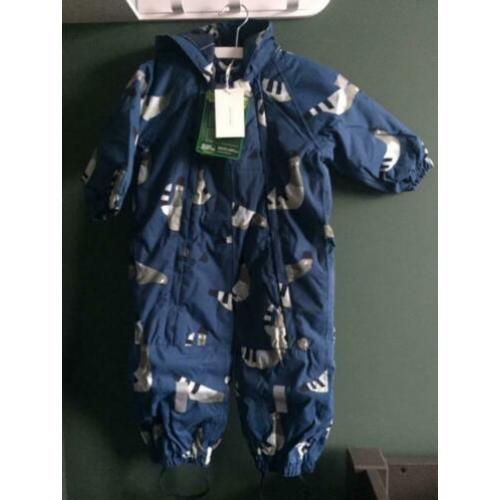 Tiny Cottons Sneeuwpak Blauw Duiven Maat 86 NIEUW