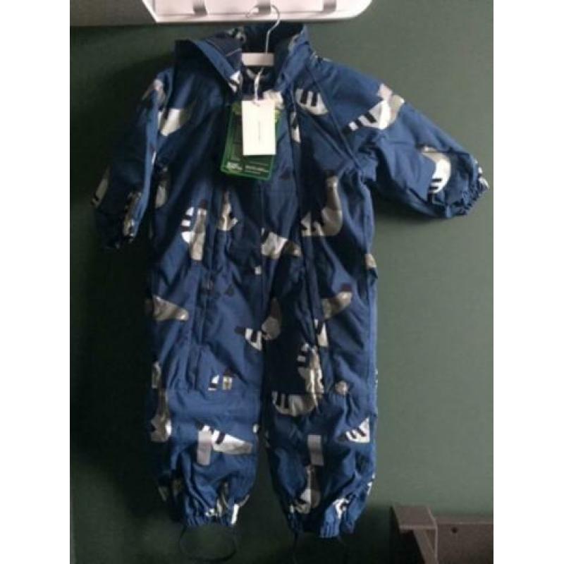 Tiny Cottons Sneeuwpak Blauw Duiven Maat 86 NIEUW