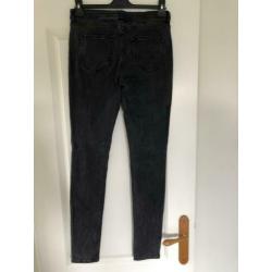 Samsoe skinny jeans W28 / L34 zwart/donkergrijs stretch