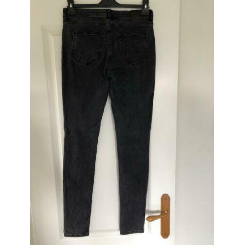 Samsoe skinny jeans W28 / L34 zwart/donkergrijs stretch
