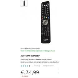 Humax 5050c hdtv ontvanger afstandbediening z.g.a.n