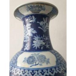 grote Chinese qing qianlong vaas 62 cm hoogte